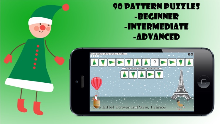 Kids Christmas Pattern Game by Corvid Apps