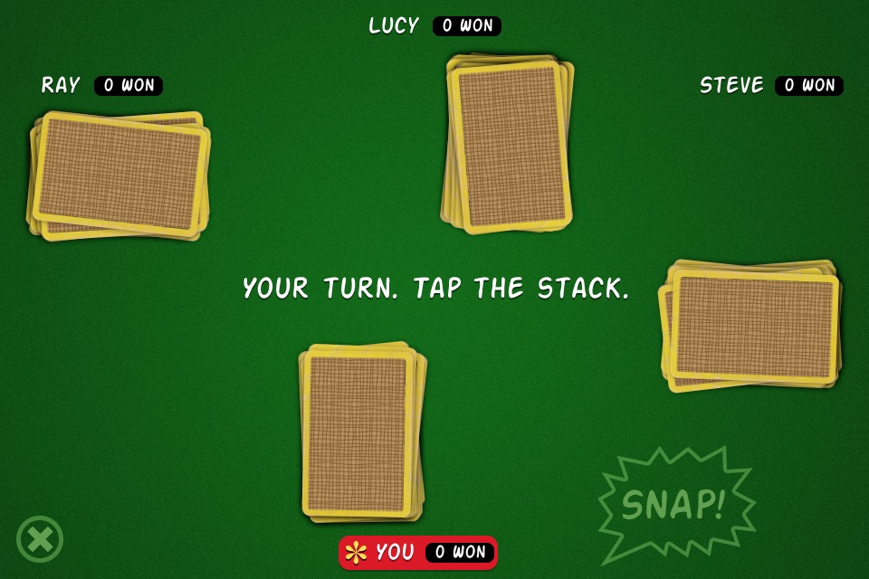 Snap! Card Game - Multiplayer and Single player screenshot 2