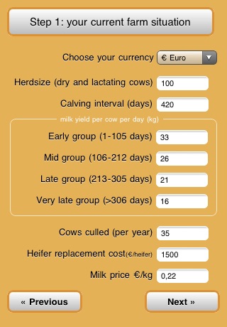 Fertility Profit Calculator screenshot 2