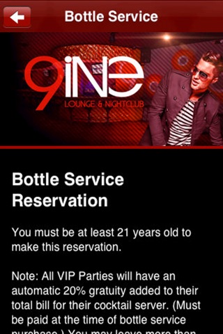 9ine Lounge & Nightclub screenshot 3