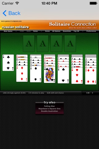 Yukon Suite - Solitaire Connection screenshot 3