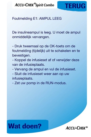 Accu-Chek Spirit Combo (NL) screenshot 2