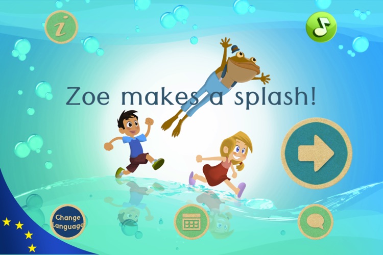 Zoe makes a splash!