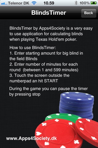 BlindsTimer for Poker screenshot 4
