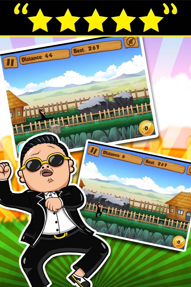 Running Gangnam Style screenshot 3