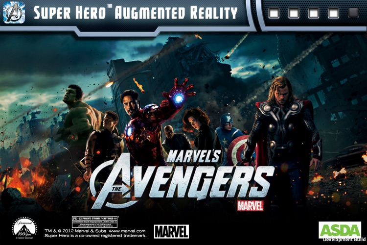 Super Hero Augmented Reality UK