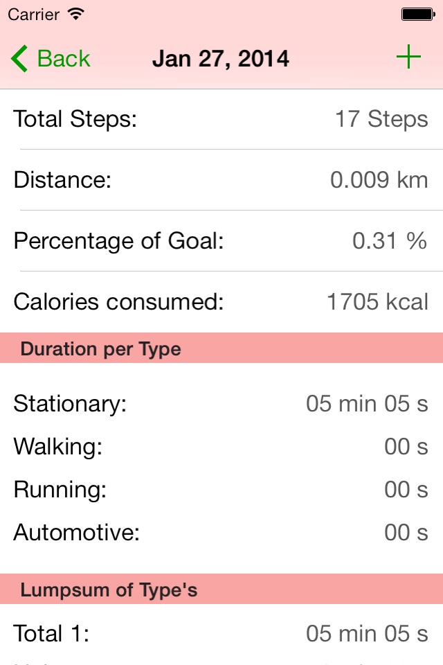 mySteps screenshot 3