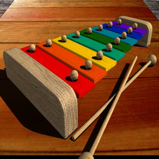 Xylophone - percussion instrument icon