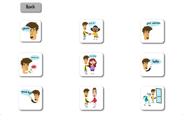 Manners Social Story and Speech Tool for Preschool, Autism a(圖2)-速報App