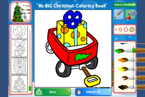 My Big Christmas Coloring Book screenshot 3