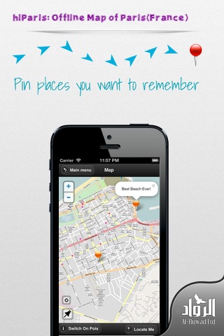 hiParis: Offline Map of Paris (France) screenshot 3