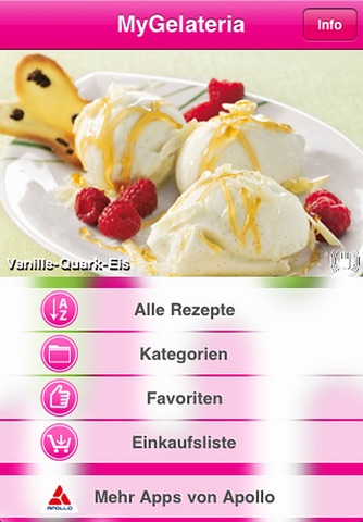 MyGelateria - Ice Cream Recipes screenshot 2