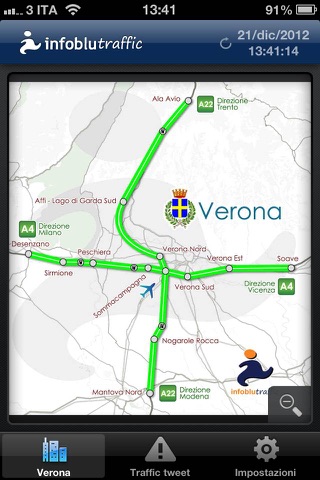 Infoblu Traffic Verona screenshot 2
