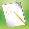 handwriting notepad