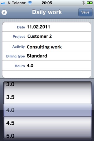 Tell-Time-Registration screenshot 3