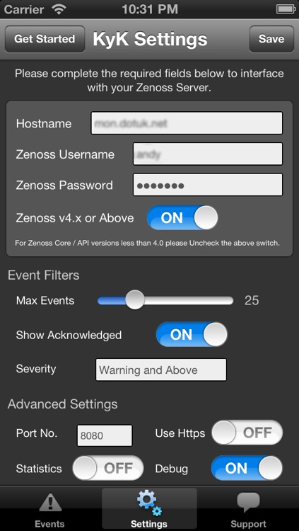 KyK Lite - for Zenoss