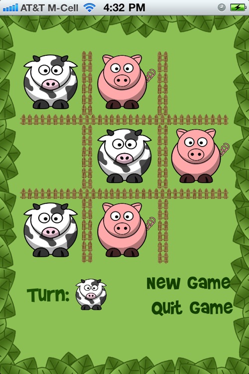 Moo Tac Toe - Animal Tic Tac Toe for Kids!