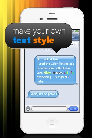 Color & Fonts for Messages Free screenshot 2