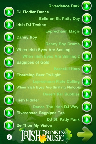 Irish Drinking Music Ringtones screenshot 2