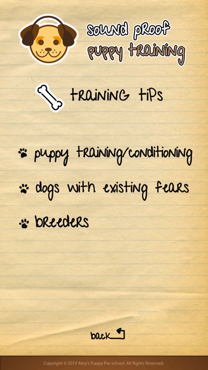 Sound Proof Puppy Training