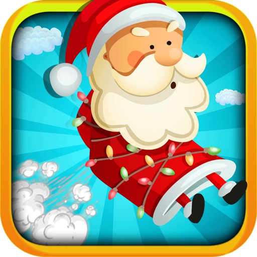 Bouncy Santa -Top Free Cool Bouncing Game iOS App