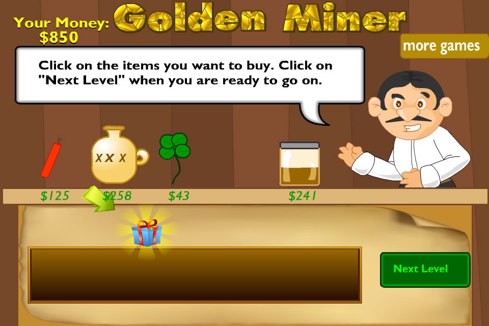 Golden Miner Classic screenshot 3