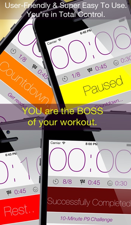 P9 10 Minute Workout Challenge screenshot-4