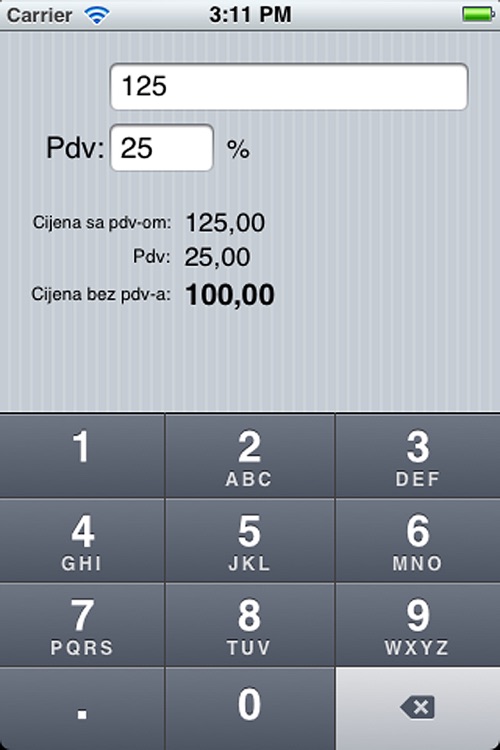 PDV Kalkulator screenshot-3