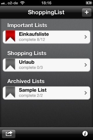 Einkaufszettel Manager screenshot 2