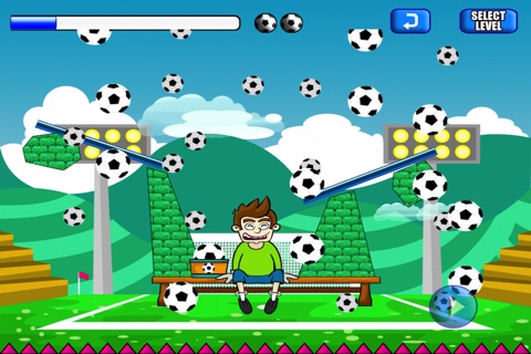 Catch The Soccer Ball Lite screenshot 3