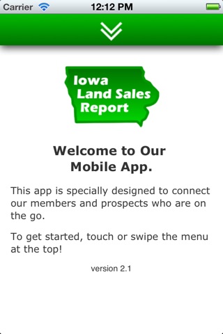 Iowa Land Sales Report screenshot 2