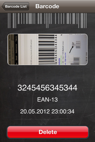 Laser Barcode Pro screenshot 3
