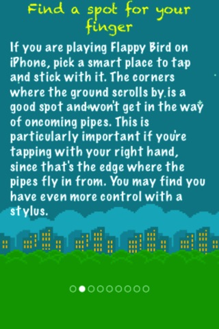 Guide and Training App 2 for All Tiny Flappy Bird Games by CartoonMobile screenshot 2