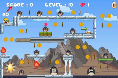 Monkeys Vs Bird screenshot 3