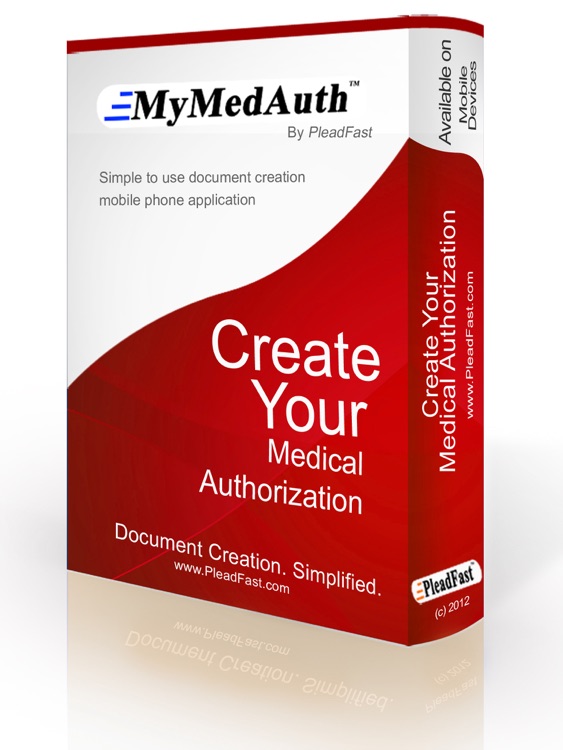 MyMedAuth for iPad - Medical Authorization Form Creator