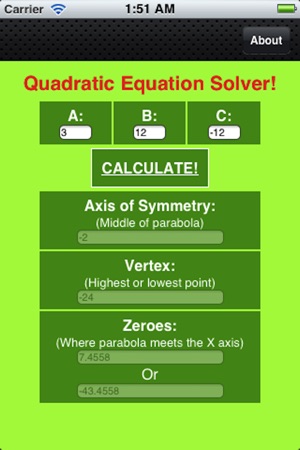 Free Quadratic Equations Solver(圖2)-速報App