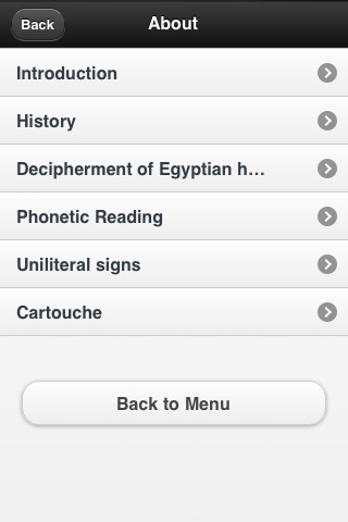 Pocket History Hieroglyphics screenshot 3