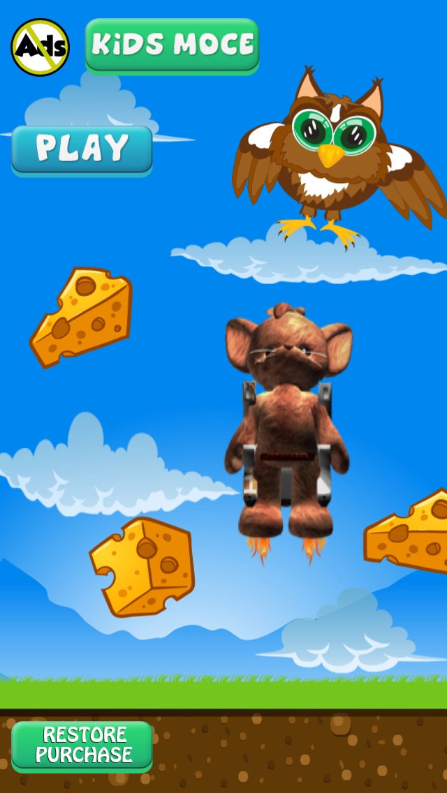 jet pack cute mouse cheese game app price drops