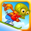 Zombie Downhill Avalanche - Tricky Snowboard Stunt Race