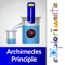 This Exploriments app for verifying Archimedes Principle provides a very comprehensive, interactive and visual environment for exploring concepts such as volume displacement, buoyant force, apparent weight and flotation, which form the basis of the Archimedes Principle