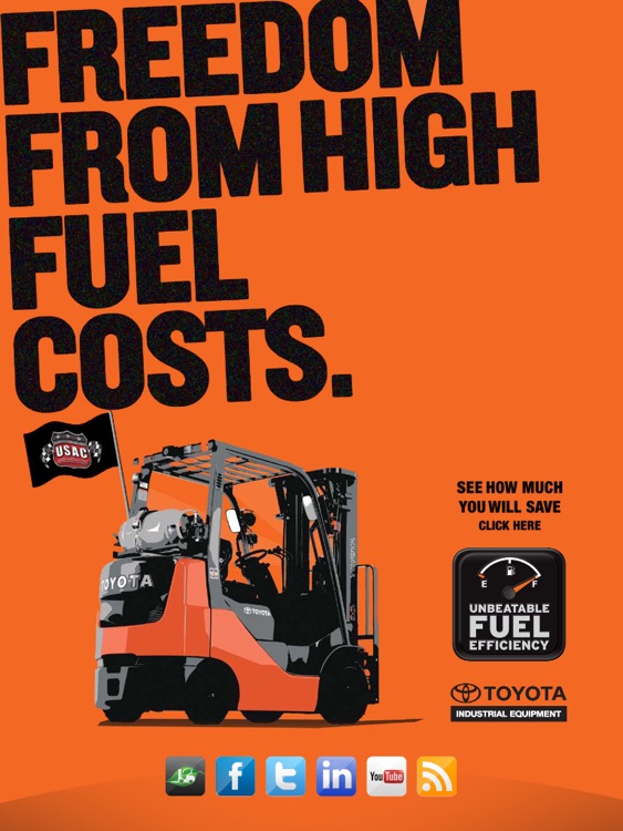 Toyota Forklift Fuel Efficiency Calculator