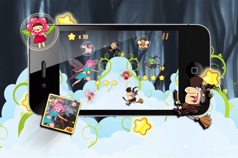 A Witch Hunt Journey - Pretty Little Princess Flying Style Rescue screenshot 3