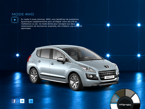 Peugeot 3008 HYbrid4 screenshot 3