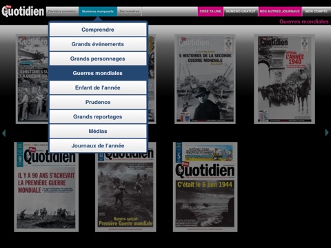 Mon Quotidien pour iPad screenshot 2