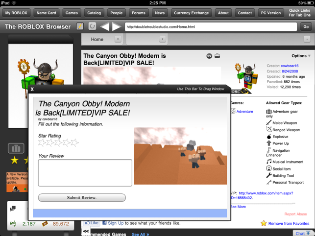 The Browser For Roblox On The App Store - paperblox for roblox by john larouche