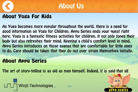 Appu's Yoga For Kids screenshot 4