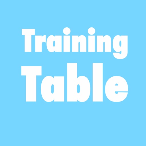 Training Table