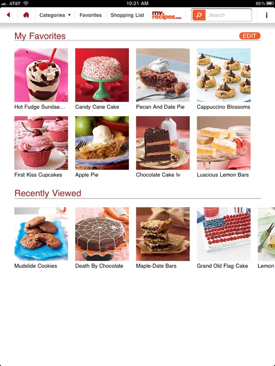 Desserts: MyRecipes Daily Indulgence