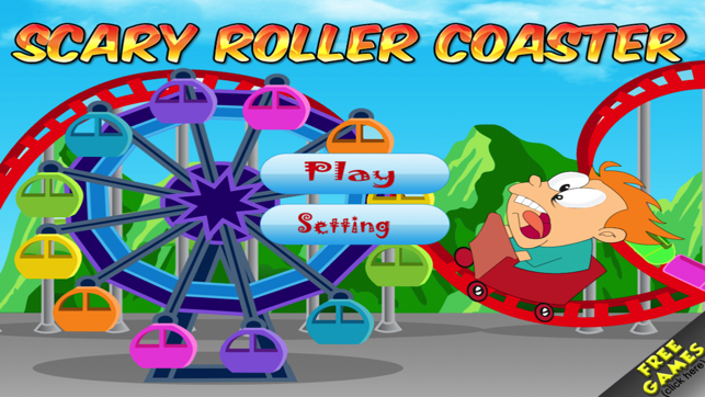 ‎Scary Rollercoaster Theme Park Rush - Tilt Strategy Game Screenshot