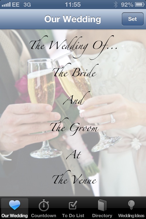 Our Wedding Planner